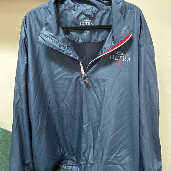 Navy Blue Mich Ultra Windbreaker - Picture 5 of 6